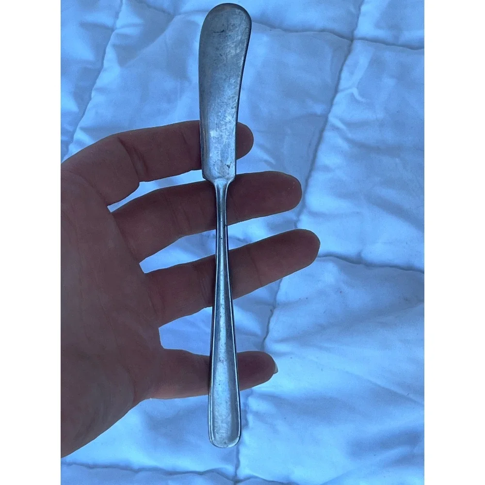 Vintage Sohnaco Japan Stainless Steel Butter Spreader Flat Handle Silver OS
